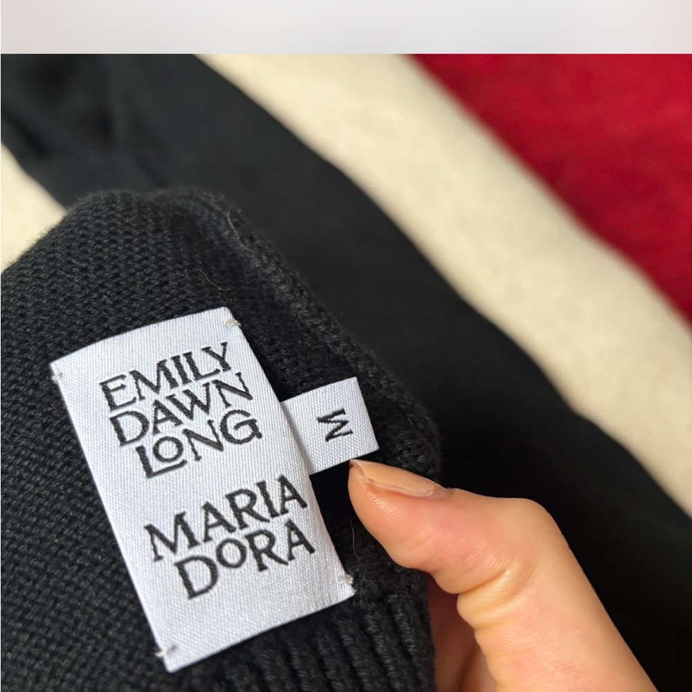 Emily Dawn Long Black Sweater